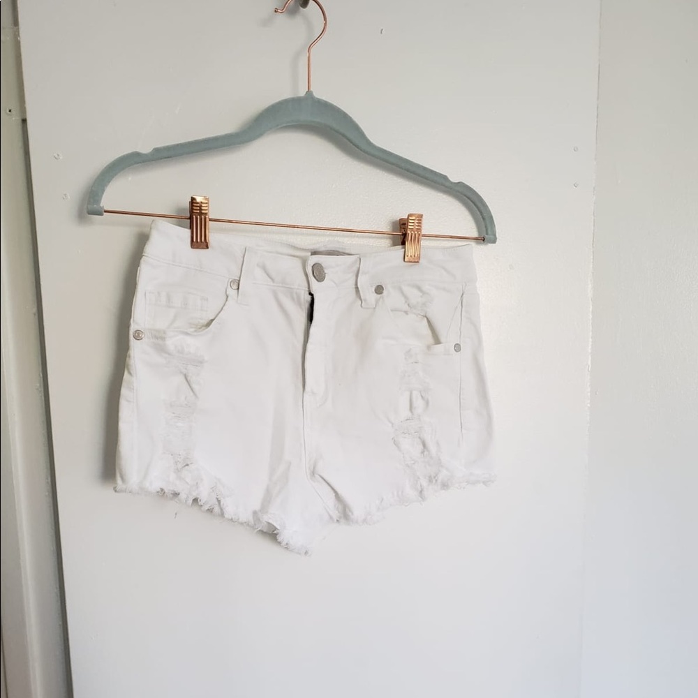 White Shorts